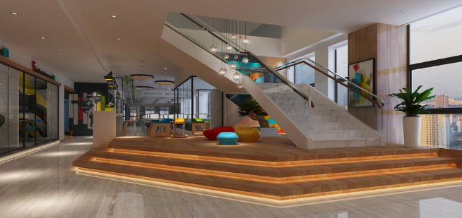 上海辦公室裝修:樓梯設計的藝術與科學 上海辦公室裝修:樓梯設計的藝術與科學