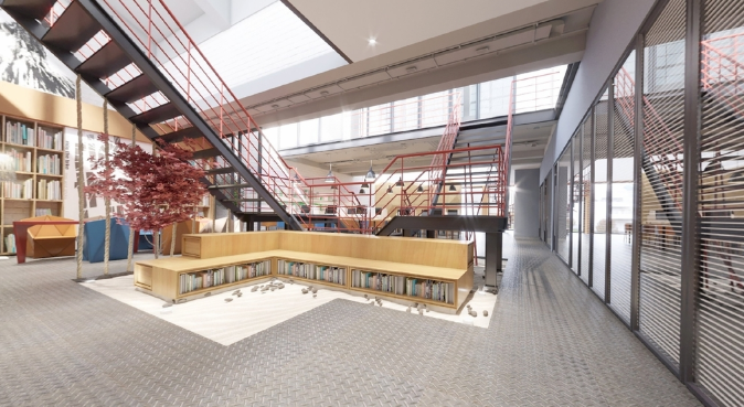 辦公室設(shè)計(jì)裝修如何選擇扶梯 辦公室設(shè)計(jì)裝修如何選擇扶梯