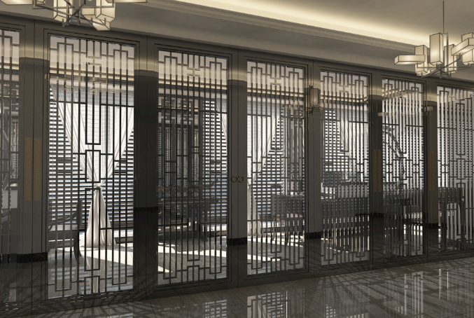 上海辦公室設(shè)計(jì)中式大門效果探究 上海辦公室設(shè)計(jì)中式大門效果探究