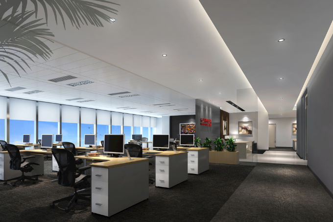 上海辦公室裝修設計:探索藝術吊頂的最佳色彩選擇