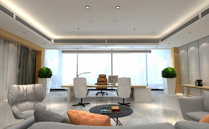 辦公室裝修設計:通體磚的優雅與實用性