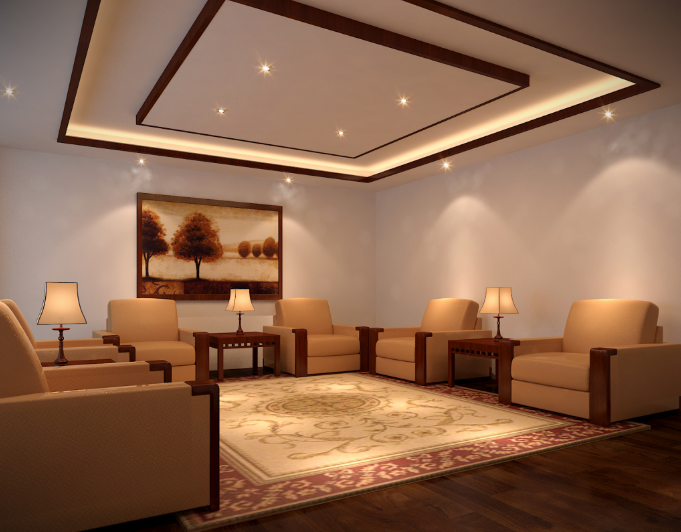 辦公室裝修設計選擇米白色玻化磚好看嗎？