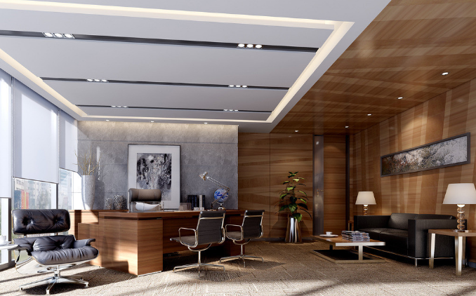 上海辦公室裝修設計:雛菊擺放的藝術與講究