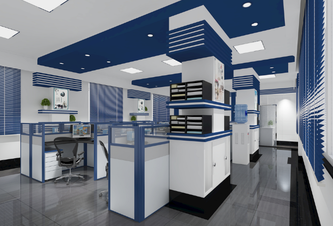 科技行業(yè)辦公室裝修設計:黑色家具如何助力打造酷炫職場空間?