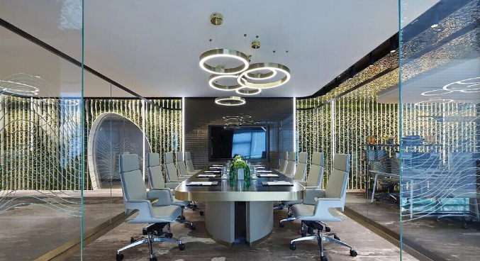 上海辦公室裝修設計:雕塑擺件的藝術魅力與擺放之道